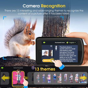 LOUM back touchscreen display with menu visible, enabling quick edits and intuitive control