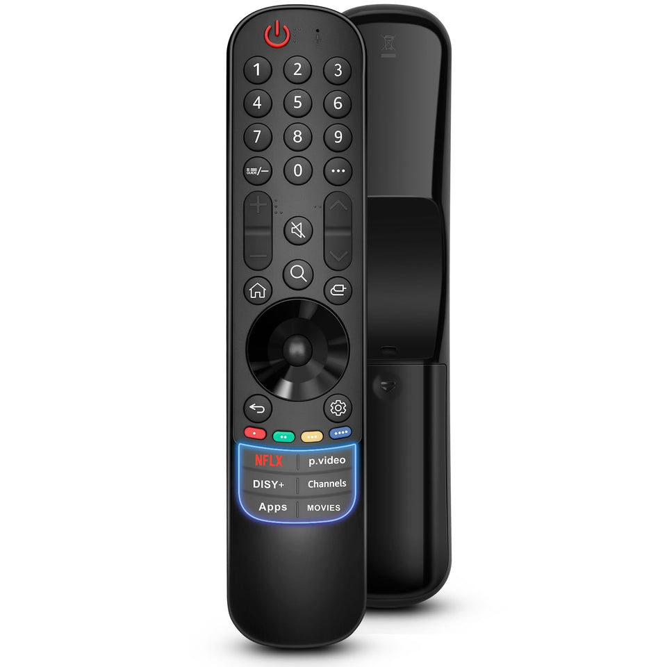 LOUTOC Magic Remote showing LG compatibility for 4K/8K TVs for easy navigation