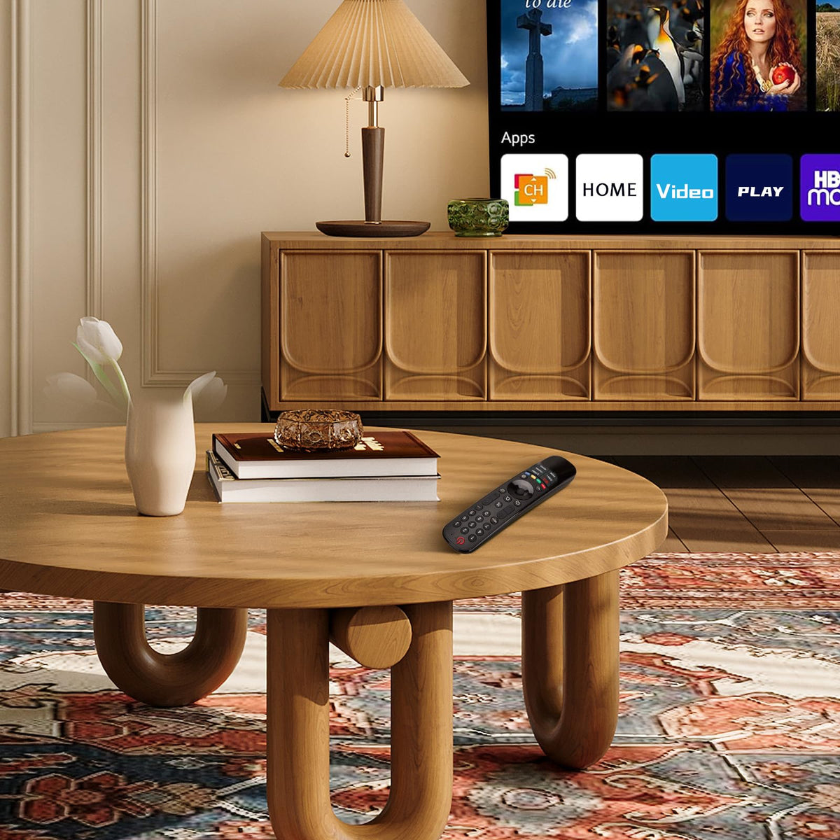 Multi-angle control of the LOUTOC remote for comfortable use from any seat