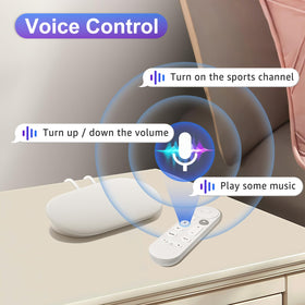 LOUTOC remote pairing with back and home—two-step setup