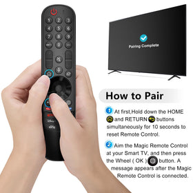 Durable ABS remote with energy-saving design