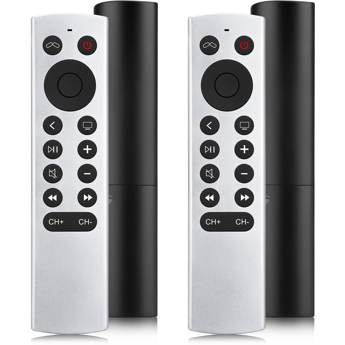 LOUTOC replacement Apple TV remote front view for easy couch control