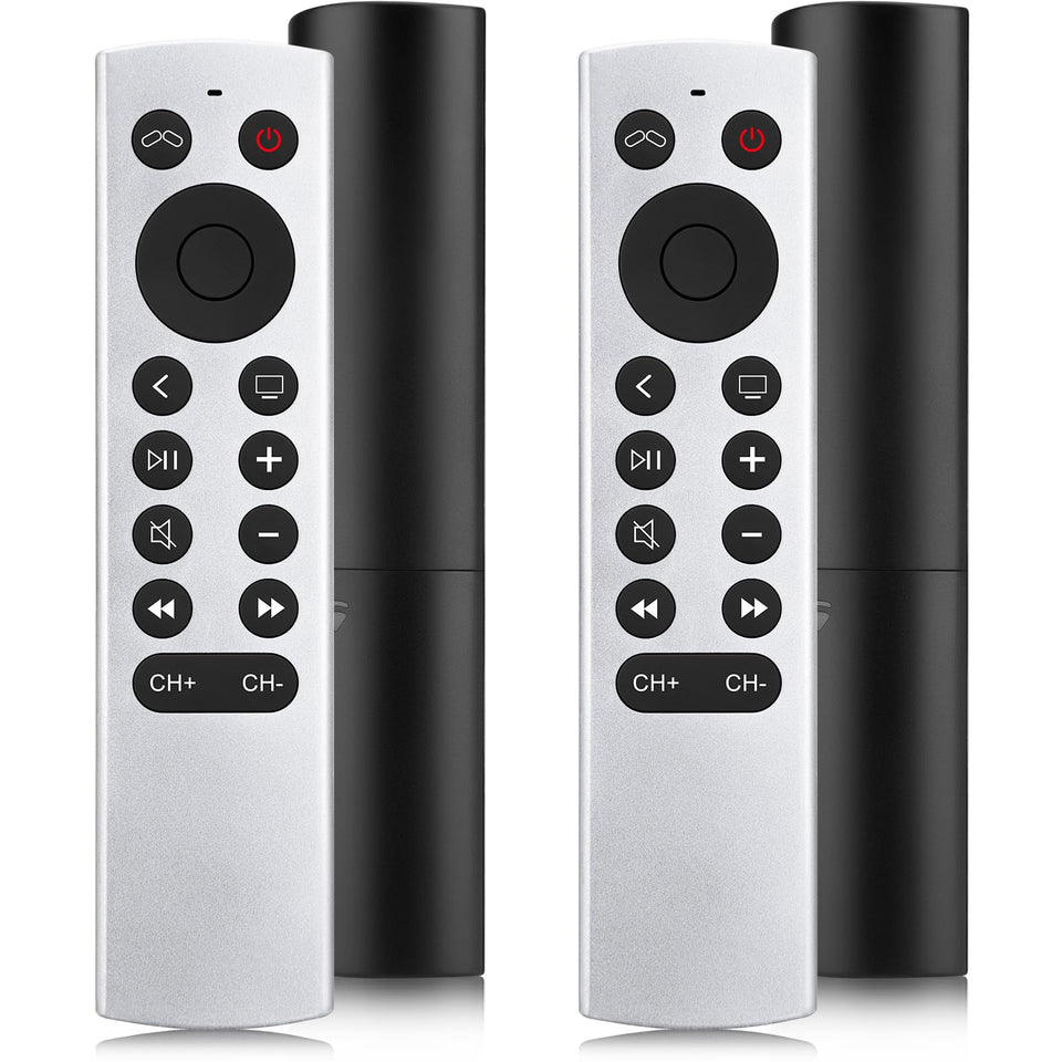 LOUTOC replacement Apple TV remote front view for easy couch control