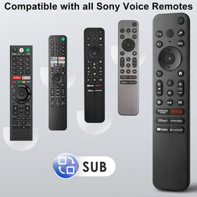 LOUTOC Sony Bravia remote shortcuts key enables instant streaming apps