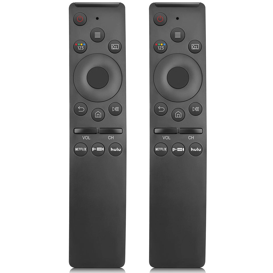 LOUTOC universal remote for Samsung, front view shows compact ergonomic design for comfortable use.