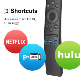 LOUTOC remote with Netflix and Hulu buttons for fast streaming on Samsung TVs.