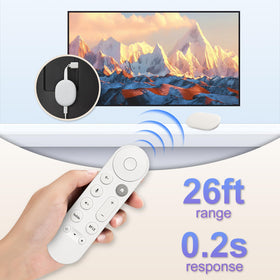 LOUTOC voice remote fast 0.2s response within 26 feet