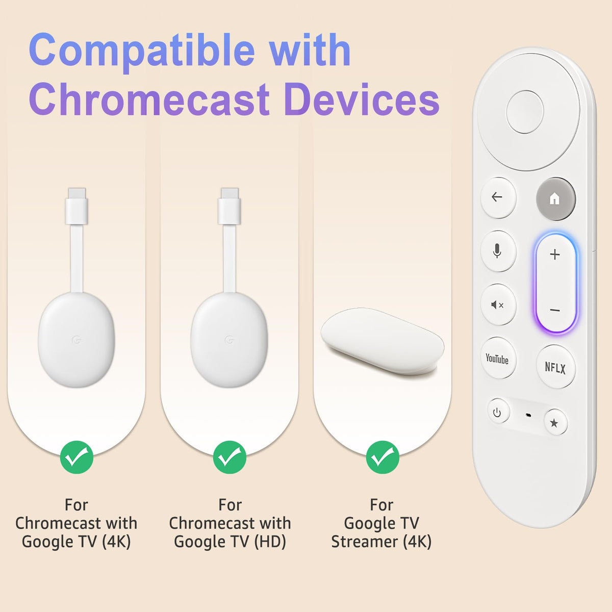 LOUTOC voice remote setup with Google TV for easy pairing
