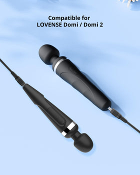 LOVENSE Domi 2 replacement cable in black for a discreet charging option