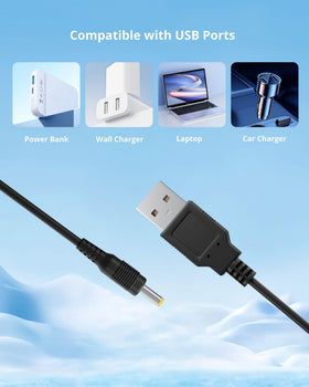 LOVENSE Domi 2 black USB charging cable replacement for easy power
