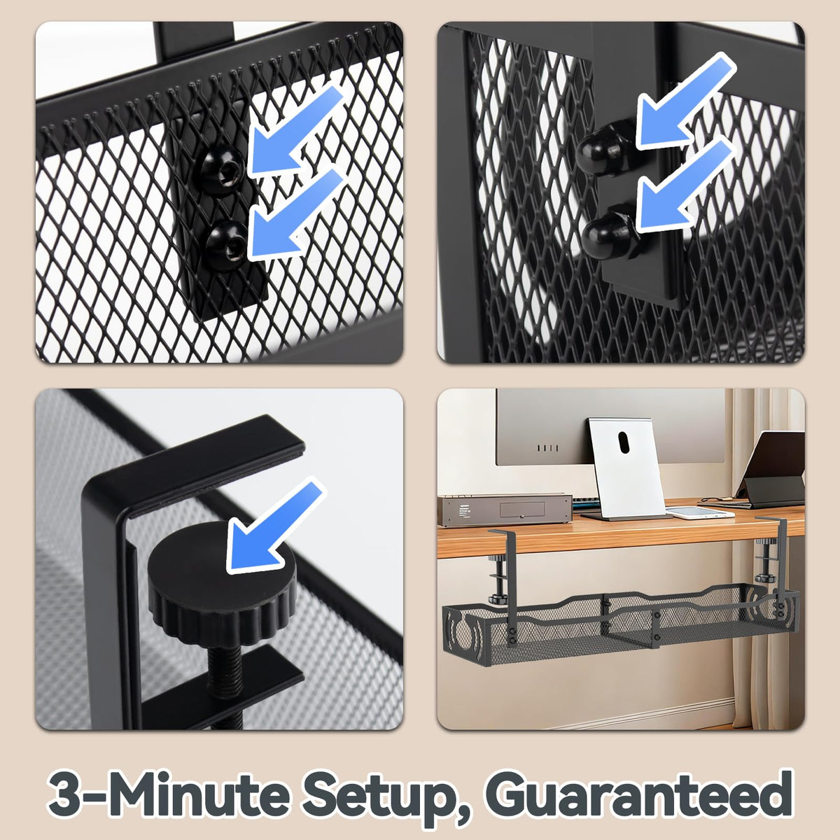 LOVJOYSE open-mesh design promotes airflow and reduces dust.