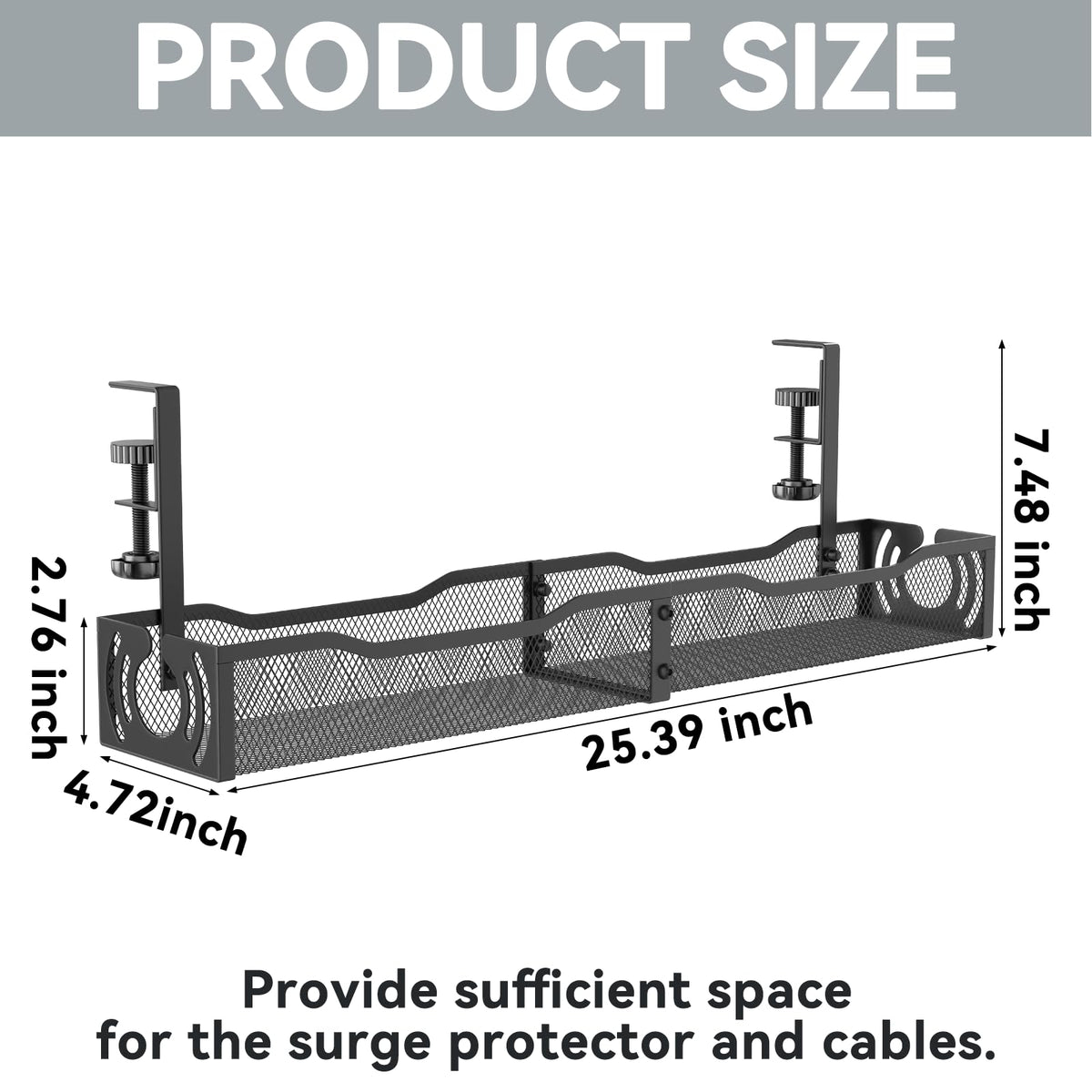LOVJOYSE safe clamp design protects desks and users.