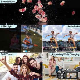 Lovpo HDMI output plus stabilizer keep footage steady.