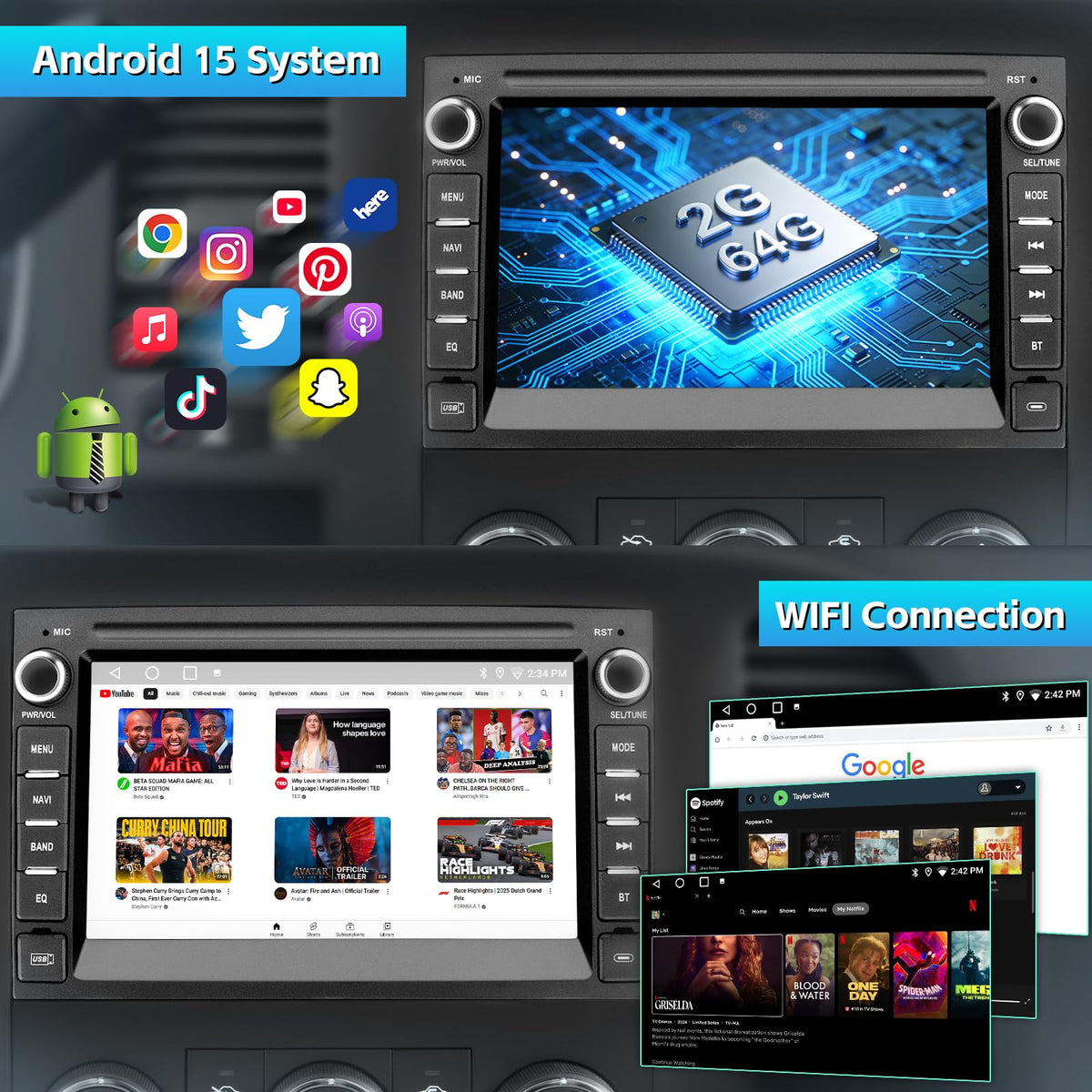 LOVPOI backup-camera-1080p provides clear parking assistance.