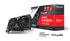 Sapphire RX 6600 operates with low noise for a quiet gaming setup.