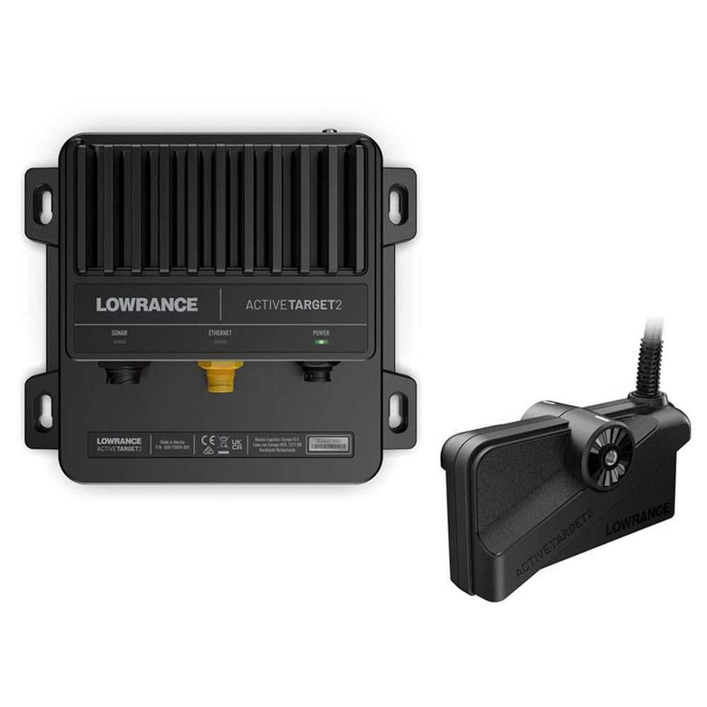 Lowrance ActiveTarget 2 module for advanced real-time imaging and quick decisions.