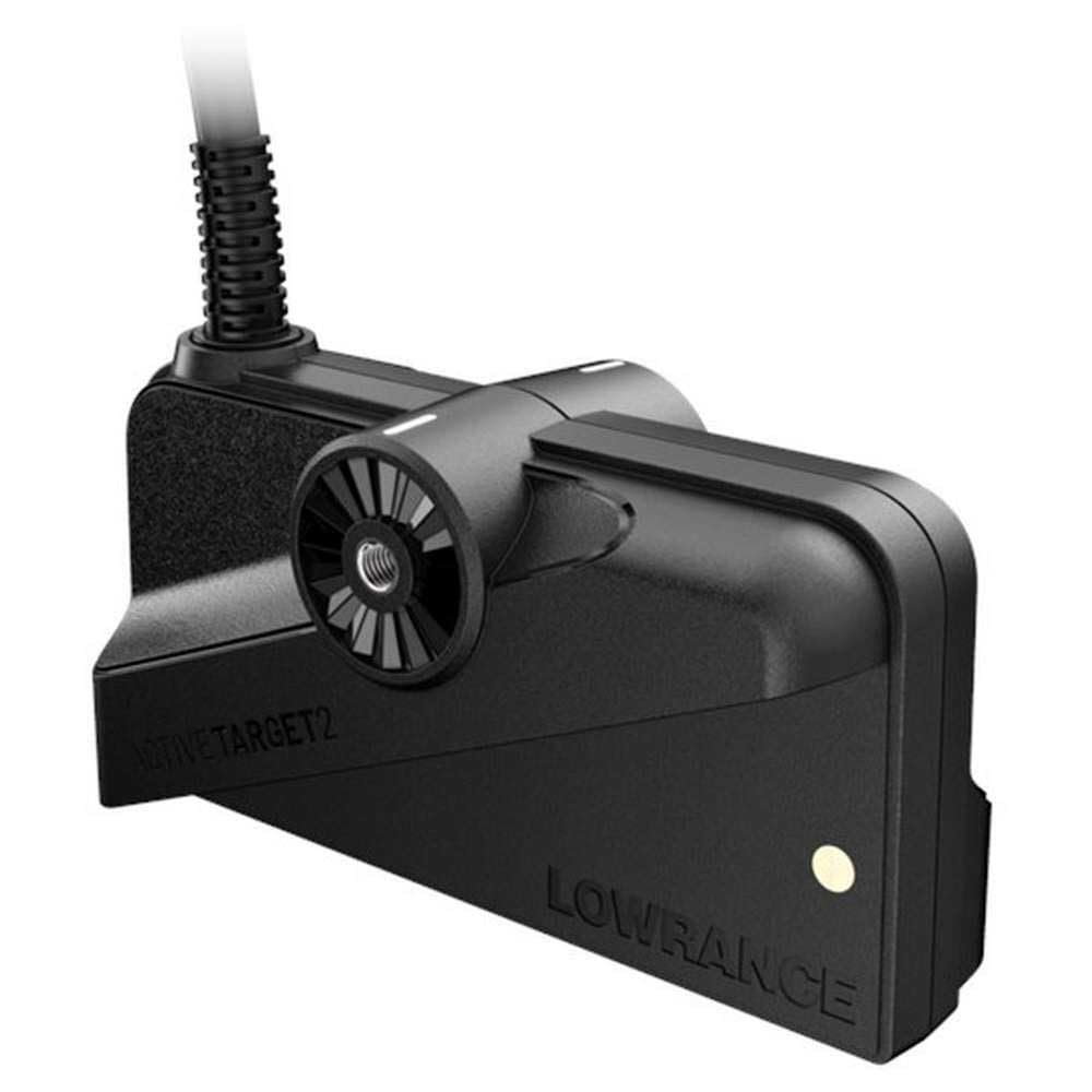 Lowrance ActiveTarget 2 mounting hardware shown for secure, stable installation.