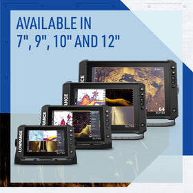 Lowrance Elite FS 9 supports flexible mapping options for diverse waterways.
