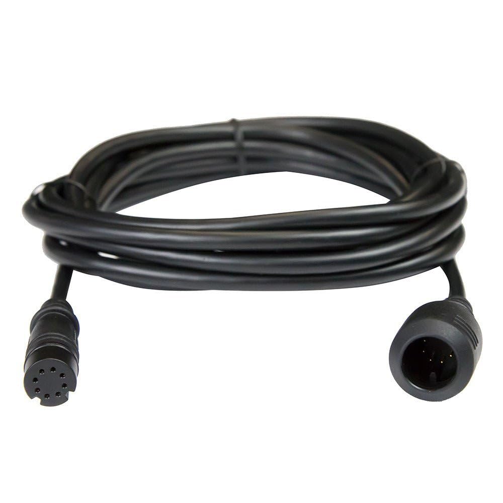 Lowrance extension cable 10ft for Hook2 transducers enabling flexible mounting and tidy routing.