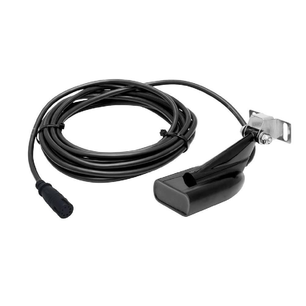 Lowrance HDI Skimmer Transducer 83/200/455/800kHz delivers dual imaging for clearer fish location.