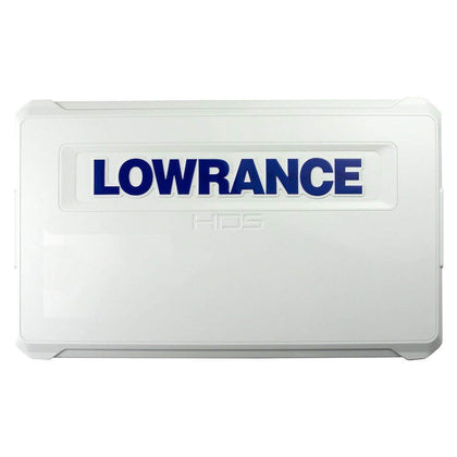 Lowrance sun cover front view protects screen and reduces glare