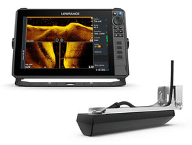 Lowrance HDS PRO 12 FishReveal with SideScan helps identify structure and fish targets.