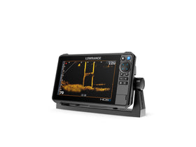 Lowrance HDS PRO 9 ActiveImaging 3-in-1 transducer delivers high-definition CHIRP, SideScan, and DownScan.