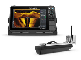 Lowrance HDS PRO 9 SideScan with FishReveal helps spotting structure and fish more easily.