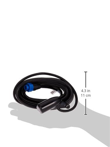 Lowrance HST-WSBL close-up of 7-pin connector and 20-foot cable for simple installation