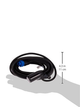Lowrance HST-WSBL close-up of 7-pin connector and 20-foot cable for simple installation