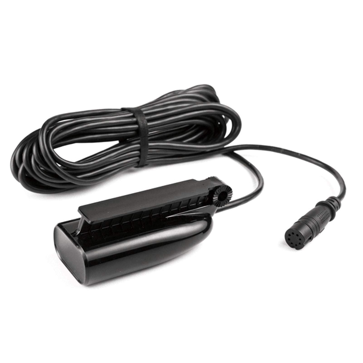Lowrance SplitShot Skimmer Transducer for HOOK2 fish finders with DownScan, CHIRP views, and temperature sensor