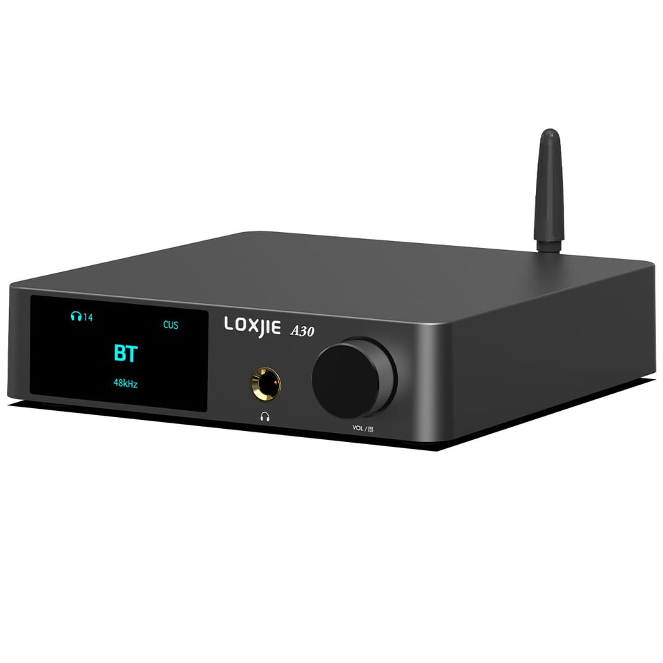 LOXJIE A30 front panel with clean controls for easy access