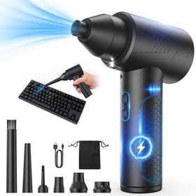 LOXP electric air duster at 150000rpm delivering powerful, efficient cleaning.