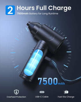 LOXP portable ergonomic grip for on-the-go dusting.