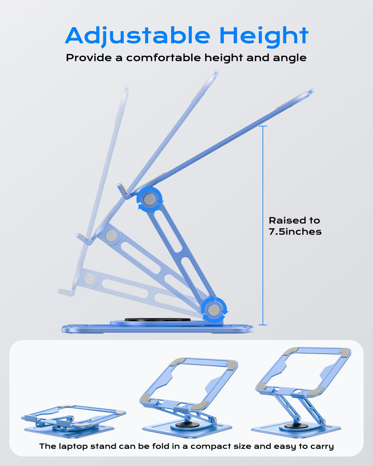 LOXP one-piece fiber metal construction provides stable support.
