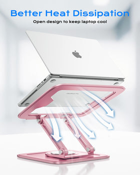 LOXP side profile showing height adjustment for improved ergonomic viewing