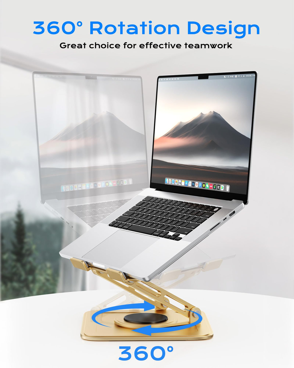 LOXP folded flat compact stand for travel and easy storage convenience