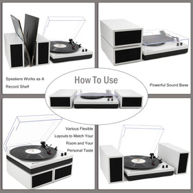 LP&No.1 home decor display adds vintage charm