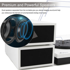 LP&No.1 portable retro design enhances any space