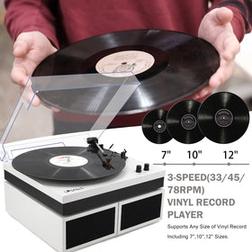LP&No.1 RCA output enables external speaker connection