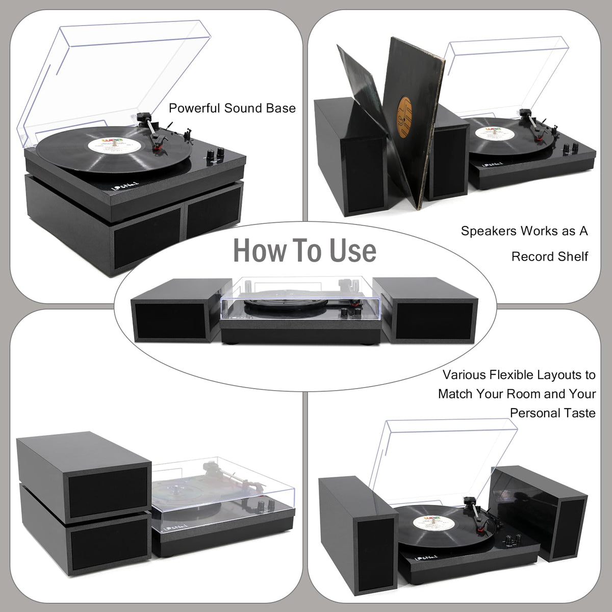 LP&No.1 ideal for home gatherings and relaxed listening.