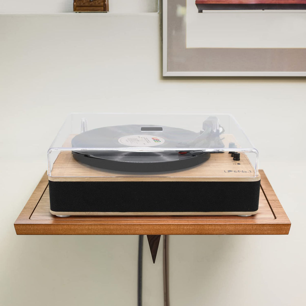 LP&No.1 portable design lets you enjoy music anywhere.