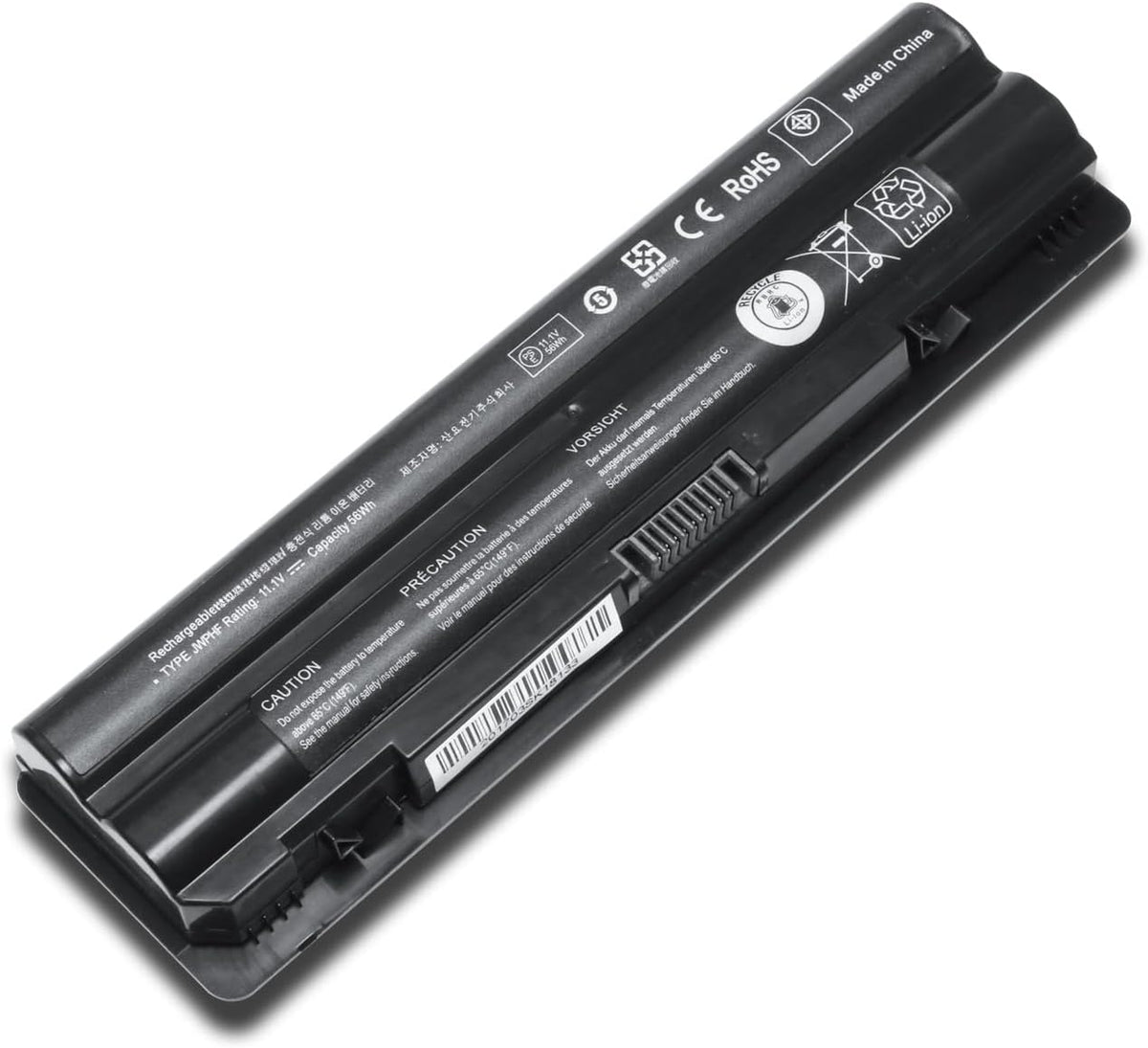 LQM Dell XPS battery in a box, ready for upgrade and longer uptime.