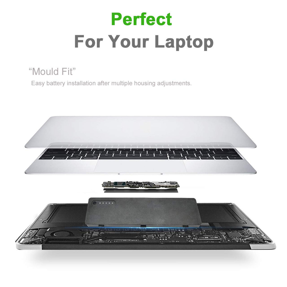 LQM Dell XPS battery in use powering daily tasks.