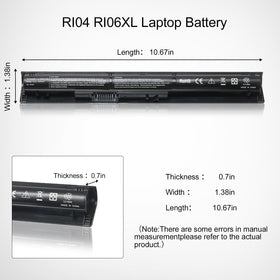 LQM Envy 15 q001tx battery enabling portable power on the move.