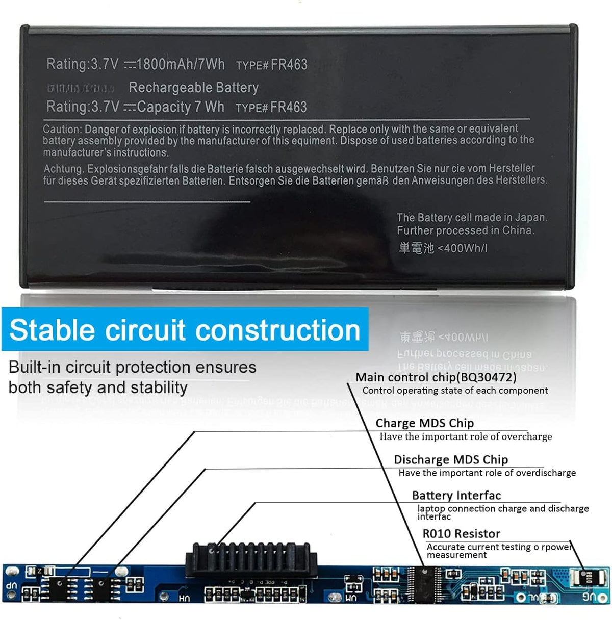 LQM FR463 NU209 compatible module shown for easy replacement planning.
