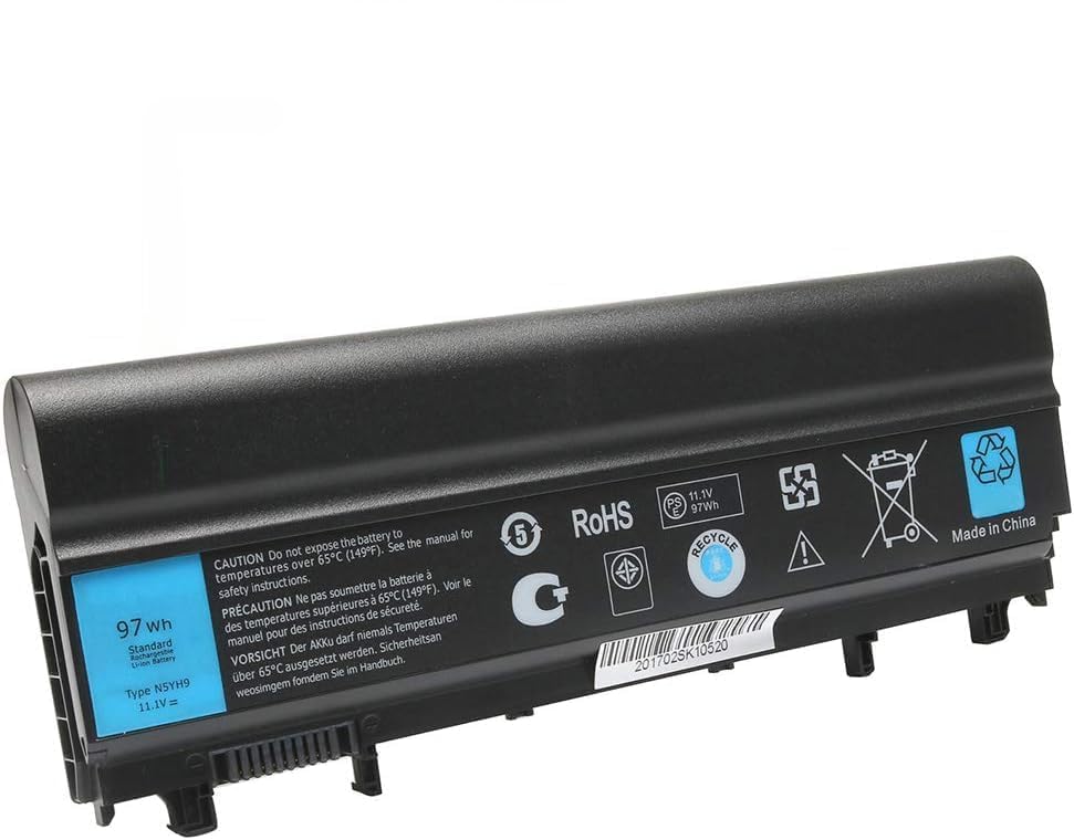 LQM front view of replacement battery showing fit and finish, ensuring correct swap