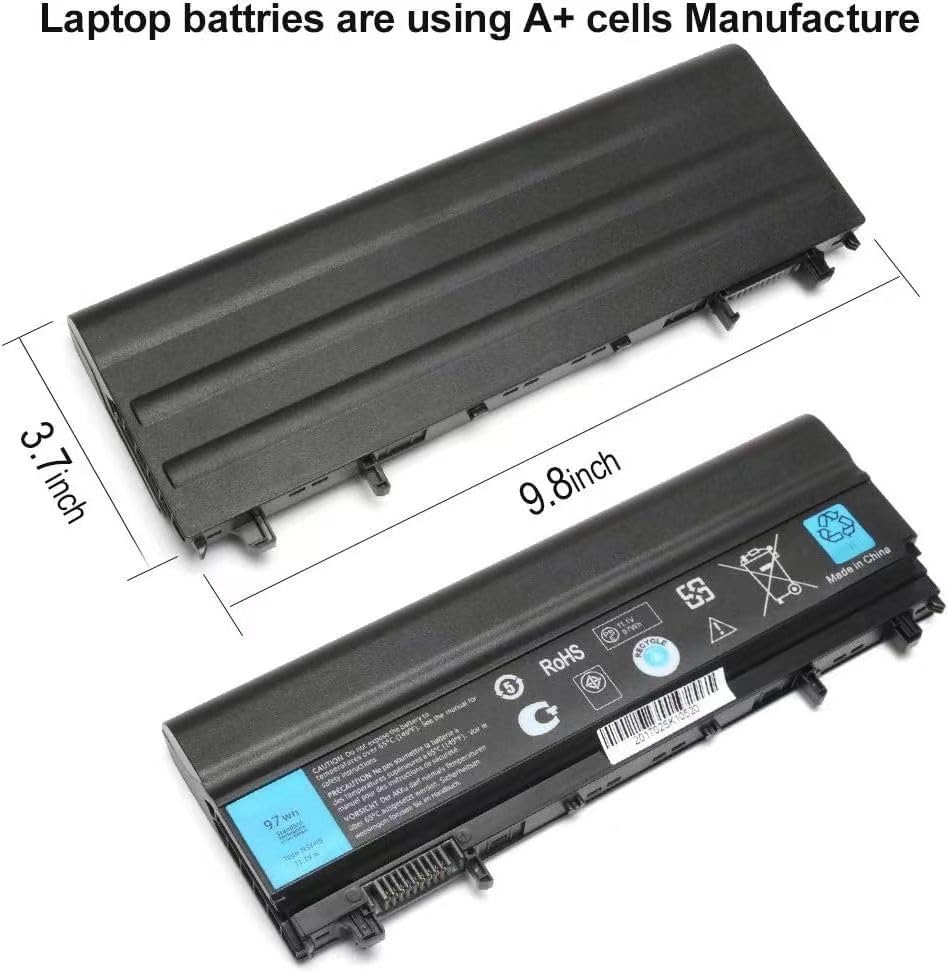 LQM battery installed in Dell Latitude E5540 demonstrating correct compatibility