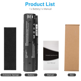 LQM P106 710417-001 battery for HP Pavilion 14-15 series closeup details