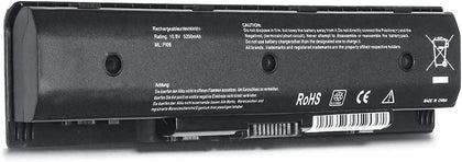 LQM P106 710417-001 battery for HP Pavilion 17 front view delivering reliable power on the go